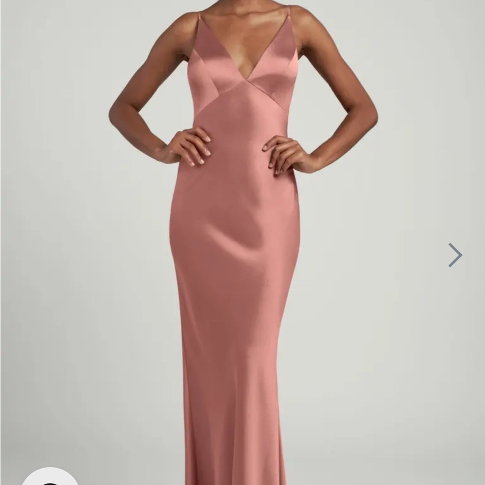 Jenny Yoo Bridesmaids Dress- Eloise - Wild Rose - Size 4